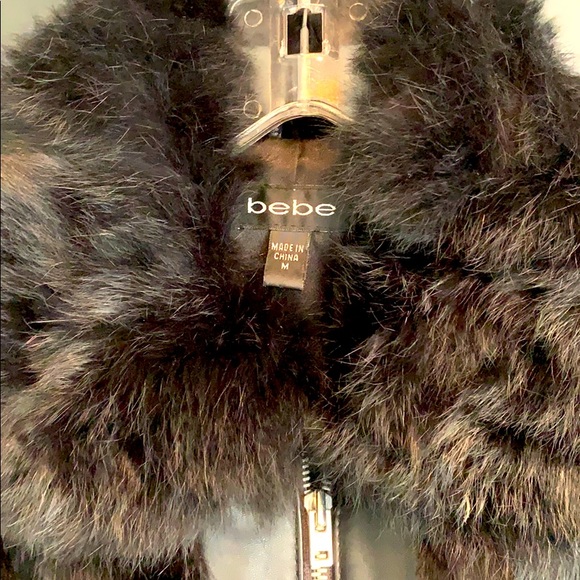 BeBe black fur coat - Picture 3 of 5